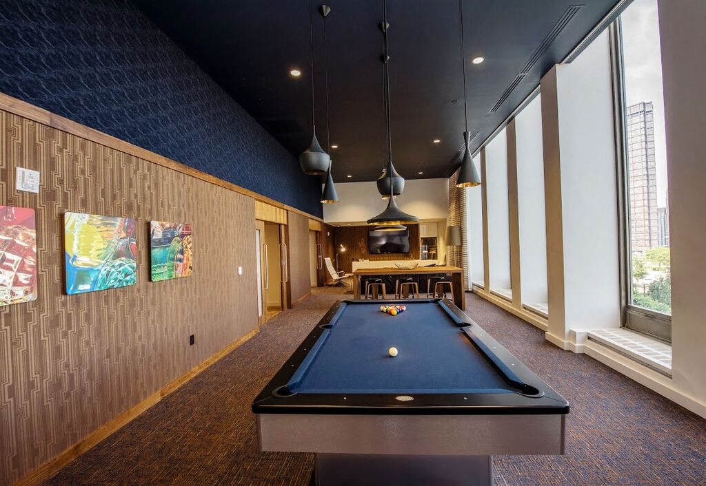 City View billiards room